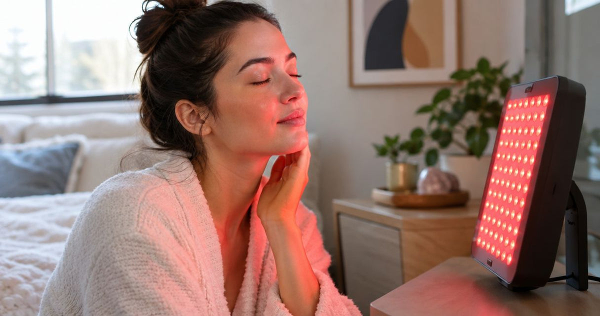 How to introduce red light therapy without triggering purging