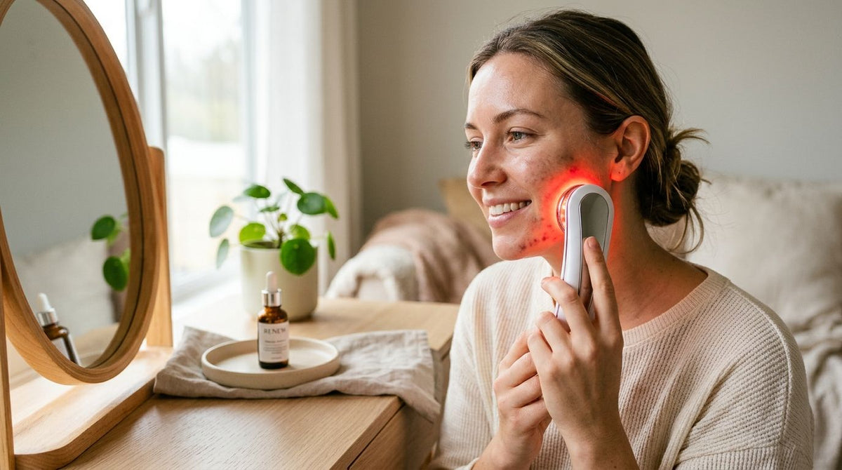 Best red light therapy for PIH marks