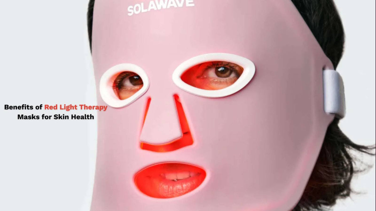 benefits of red light therapy masks for skin health