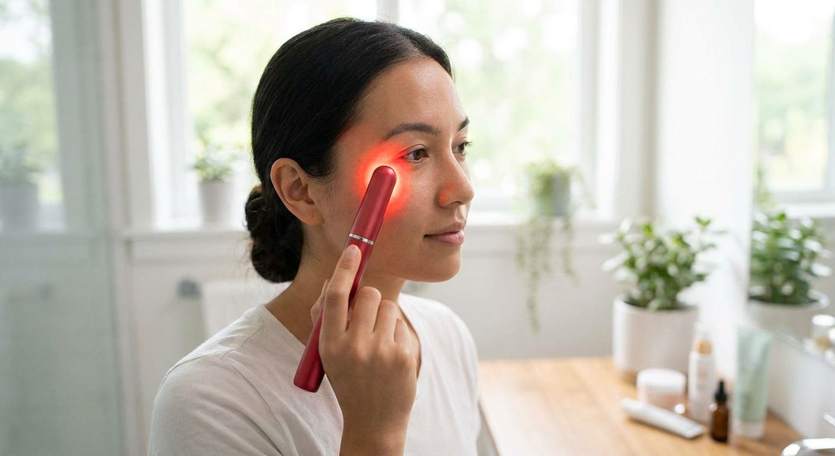 Best red light therapy wand for eye wrinkles