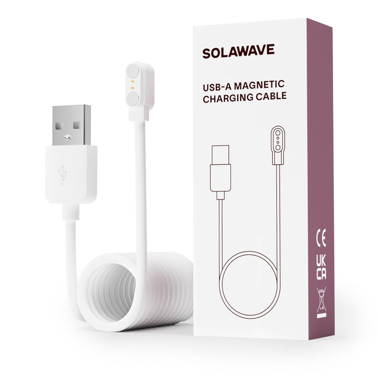 An image of the magnetic USB-A charging cable