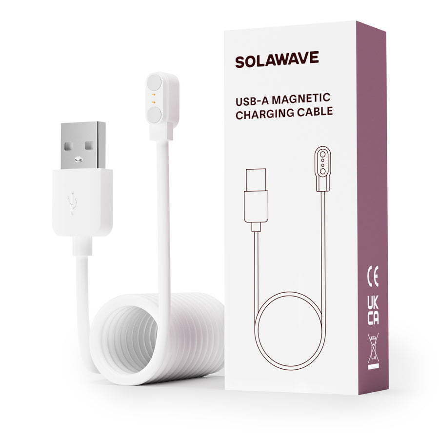 An image of the magnetic USB-A charging cable